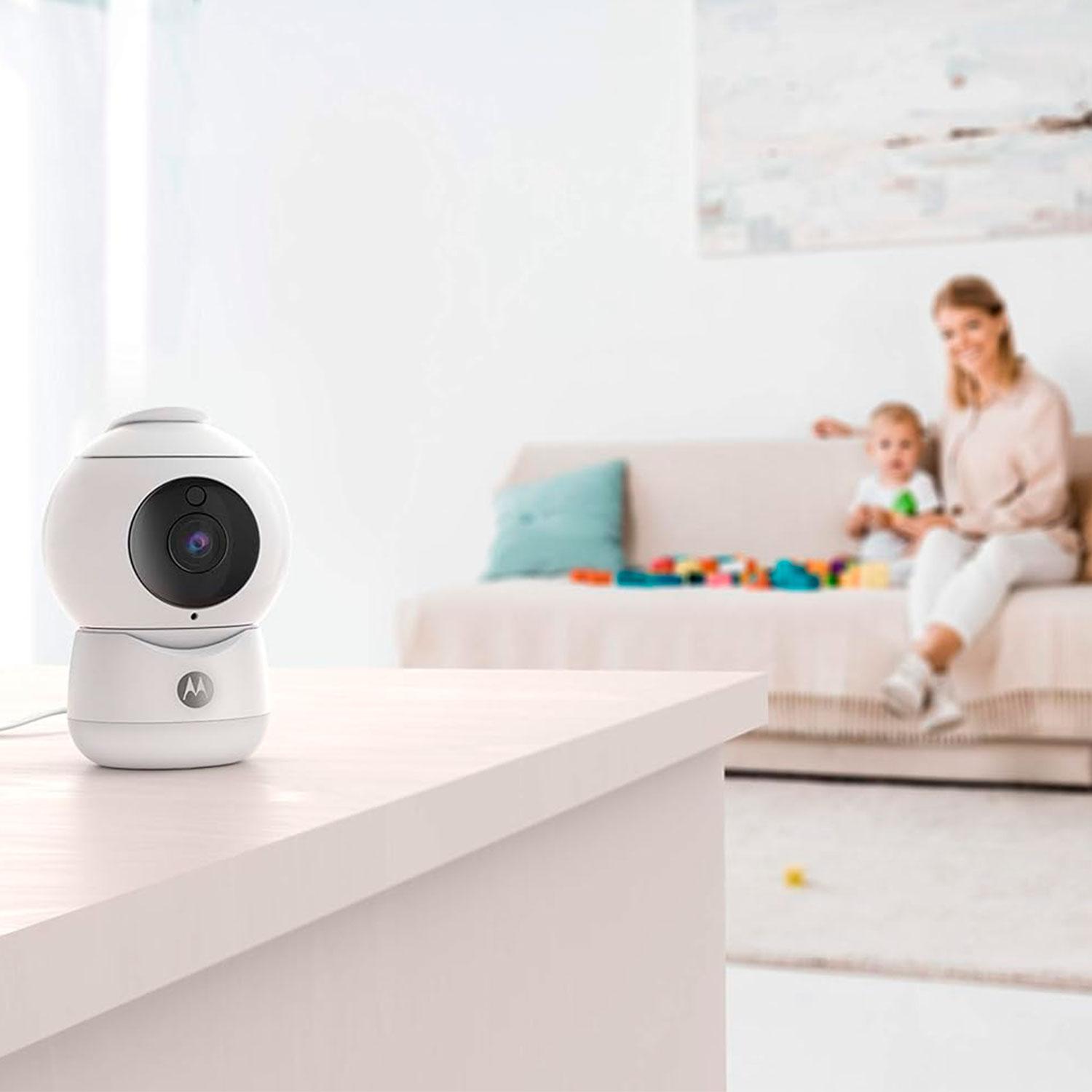 Cámara De Seguridad Wifi Motorola Peekaboo-w Full Hd - Color Blanco - Imagen 4