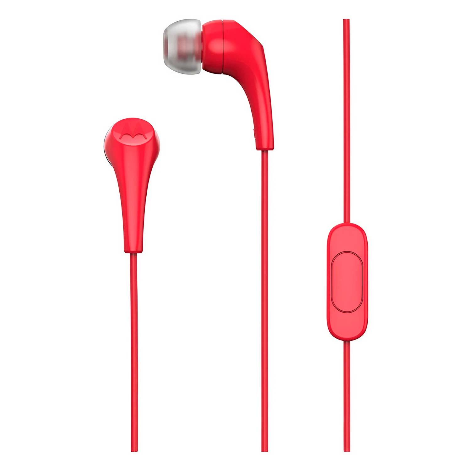 Alternative view of Auriculares Motorola Earbuds 2-s De 3,5 Mm, Color Rojo