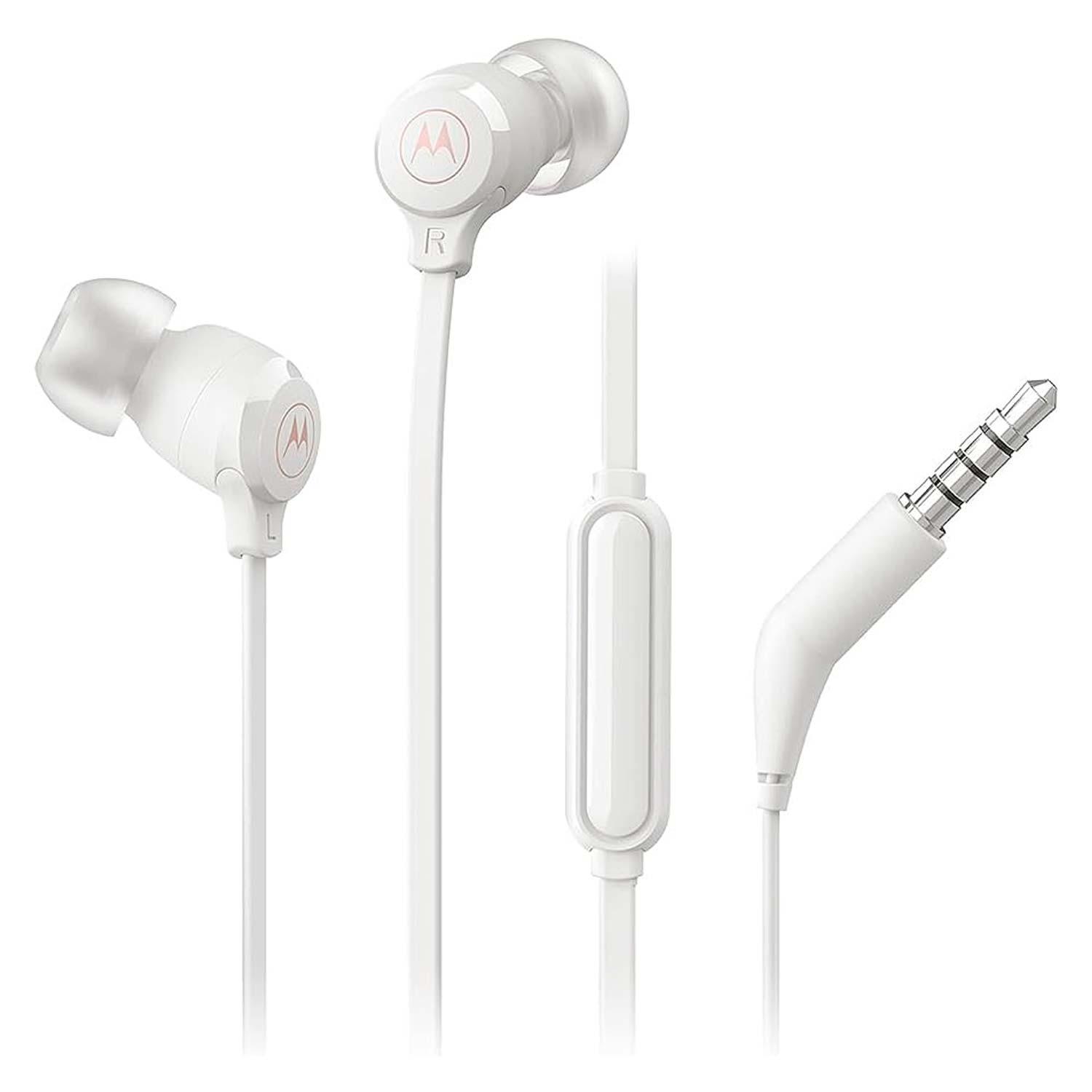 Alternative view of Auriculares Motorola Earbuds 3-s Con Micrófono, Color Blanco