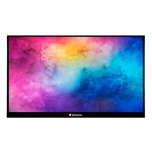 Monitor Portátil Verbatim Pmt-15 De 15,6" Full Hd Ips 60 Hz - Negro