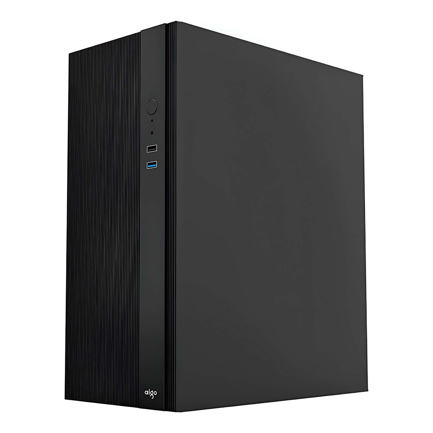 Alternative view of Caja Aigo Q15-bk Con Fuente De Alimentación De 400 W, Color Negro