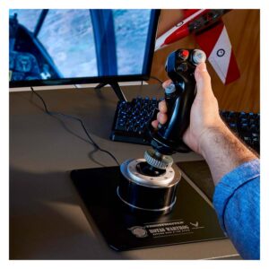 Joystick De Control De Vuelo Thrustmaster Warthog Flight Stick - Negro - Imagen 4