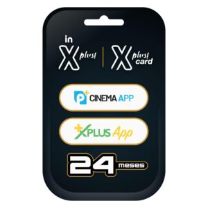 Tarjeta De Activación En Xplus Tarjeta Iptv Xplus App + Cinema App - 24 Meses