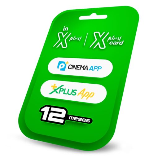 Alternative view of Tarjeta De Activación En Xplus Tarjeta Iptv Xplus App + Cinema App - 12 Meses