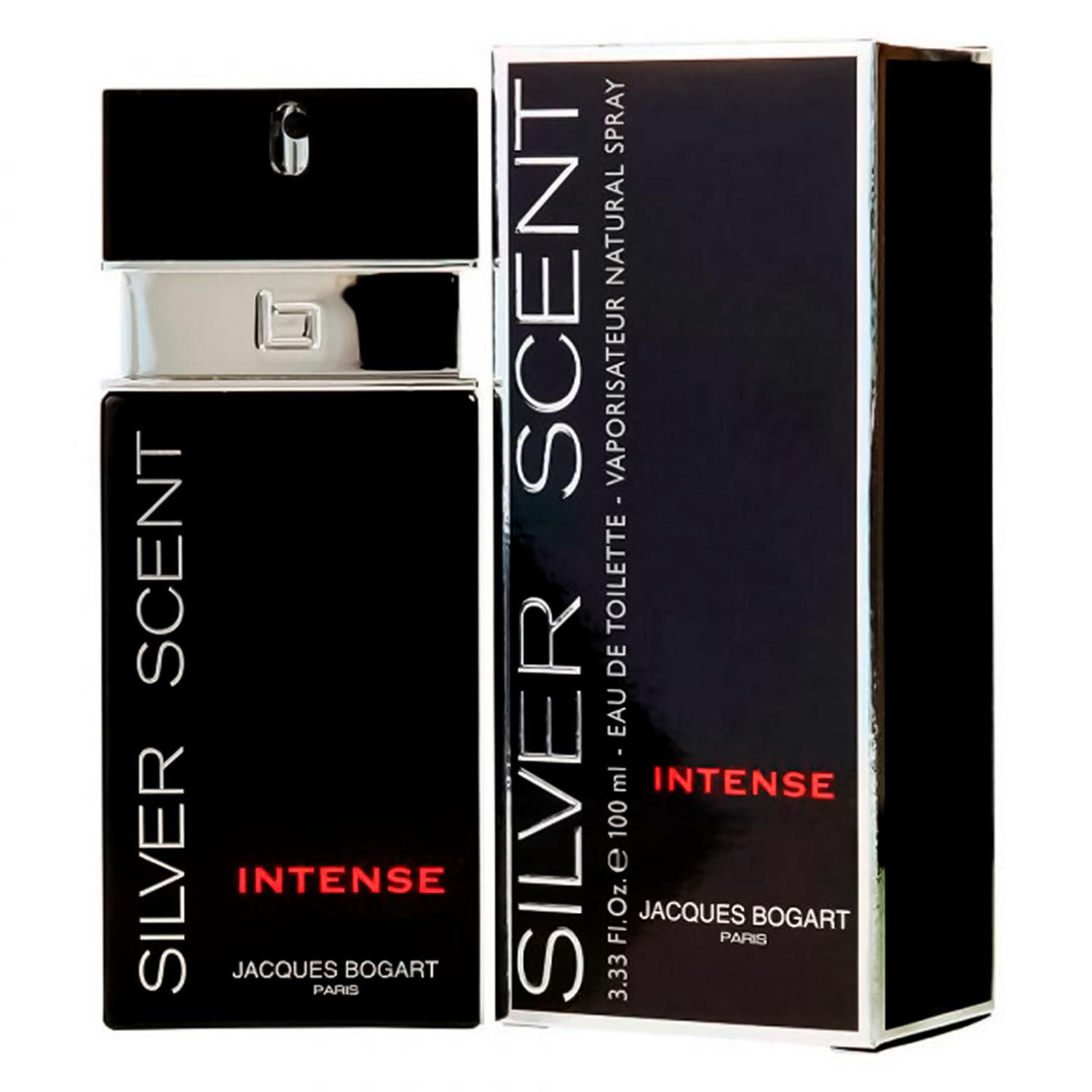 Jacques Bogart Silver Scent Intense Agua De Baño Para Hombre 100 Ml