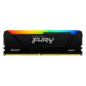 Memoria Ram Kingston Fury Beast Rgb De 32 Gb Ddr4 A 3600 Mhz - Kf436c18bb2a/32