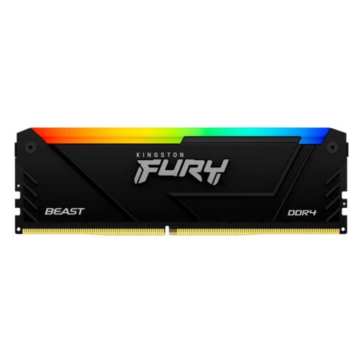 Memoria Ram Kingston Fury Beast Rgb De 32 Gb Ddr4 A 3600 Mhz - Kf436c18bb2a/32