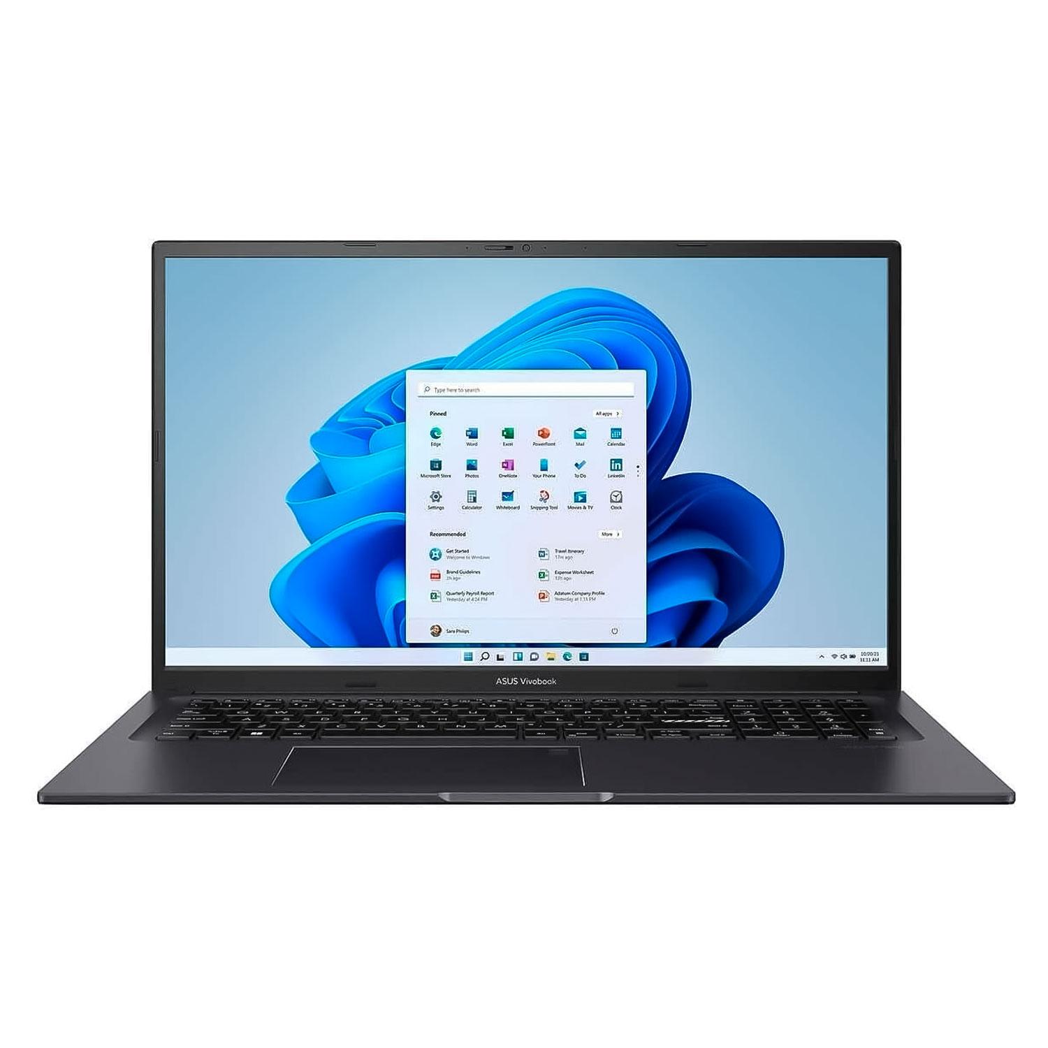 Notebook Asus Vivobook M3704ya-is74 De 17,3" Con Procesador Amd Ryzen 7 7730u, 1 Tb Ssd Y 16 Gb De Ram, Color Negro