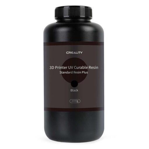 Resina Lcd Plus Estándar De 1 Kg Para Impresora 3d Creality - Plástico Negro