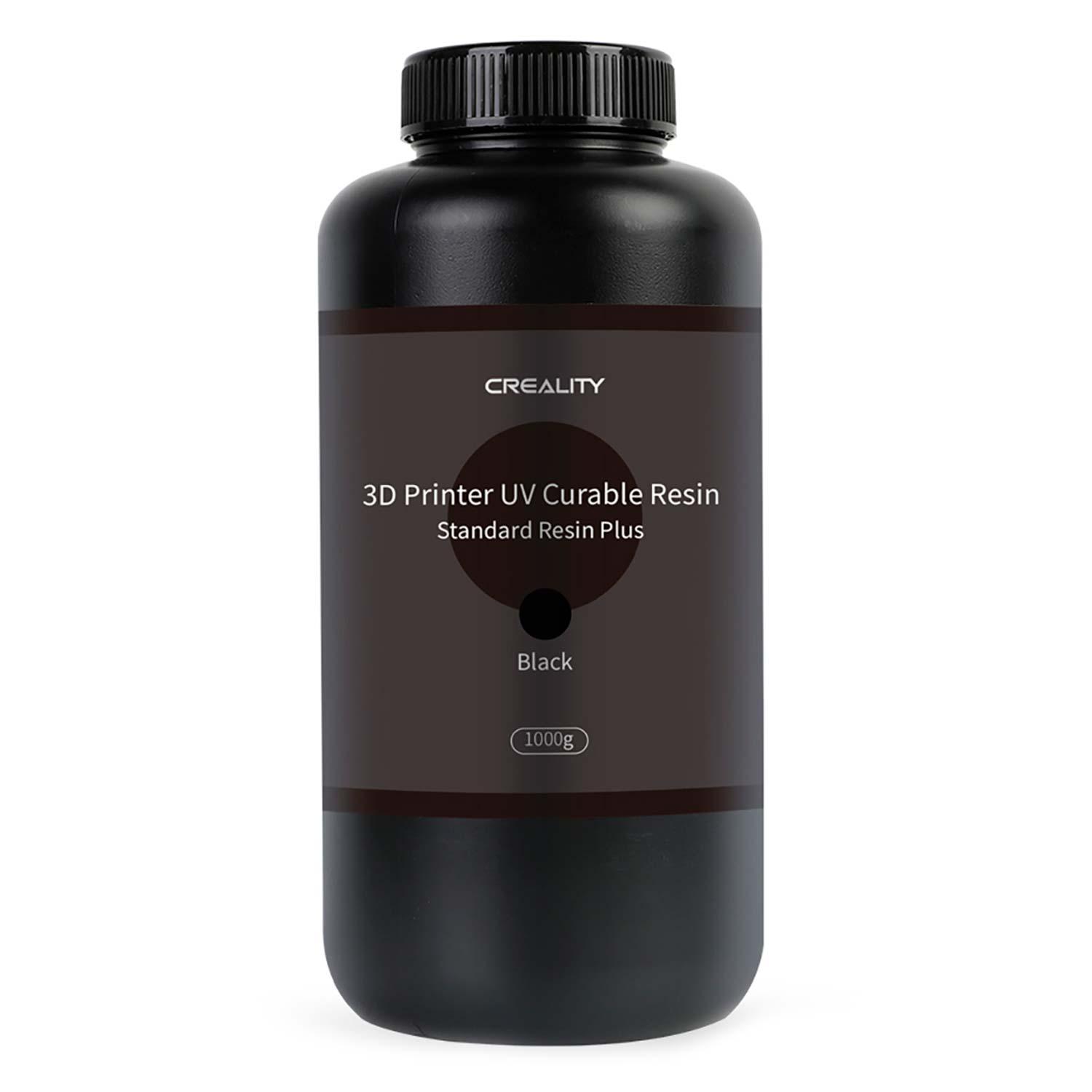 Resina Lcd Plus Estándar De 1 Kg Para Impresora 3d Creality - Plástico Negro