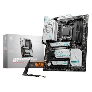 Placa Madre Msi X670e Gaming Plus Wifi Con Ranura Ddr5 Y Chipset Amd Am5 X670 Atx