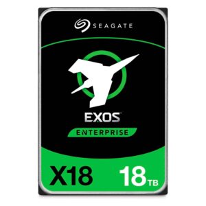 Disco Duro Seagate Exos X18 Enterprise De 18 Tb, 3,5" Sata 3, 7200 Rpm - St18000nm000j