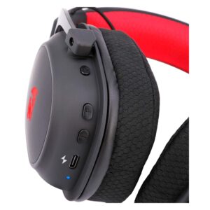 Auriculares Inalámbricos Para Juegos Redragon Zeus Pro Rgb, Color Negro - Imagen 4