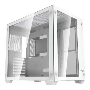 Gabinete Aigo Darkflash C285 De Tamaño Mediano, Color Blanco