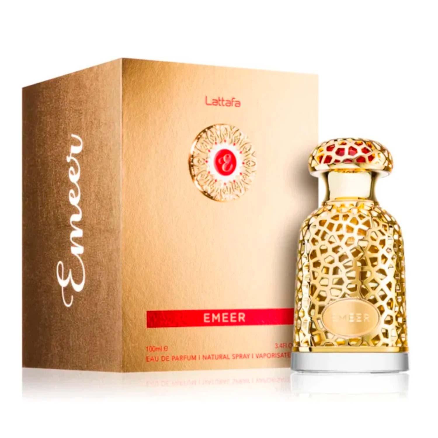 Lattafa Emeer Eau De Parfum Para Mujer 100 Ml