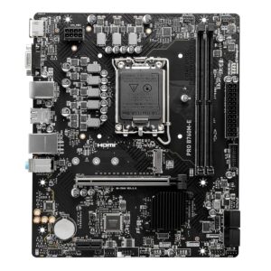 Placa Madre Msi Pro B760m-e Ddr5 Socket Lga 1700 Chipset Intel B760 Micro Atx - Imagen 2