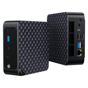Mini Pc Para Juegos Beelink Ser6 Amd Ryzen 9 6900hx 500 Gb 32 Gb Ram - Negro