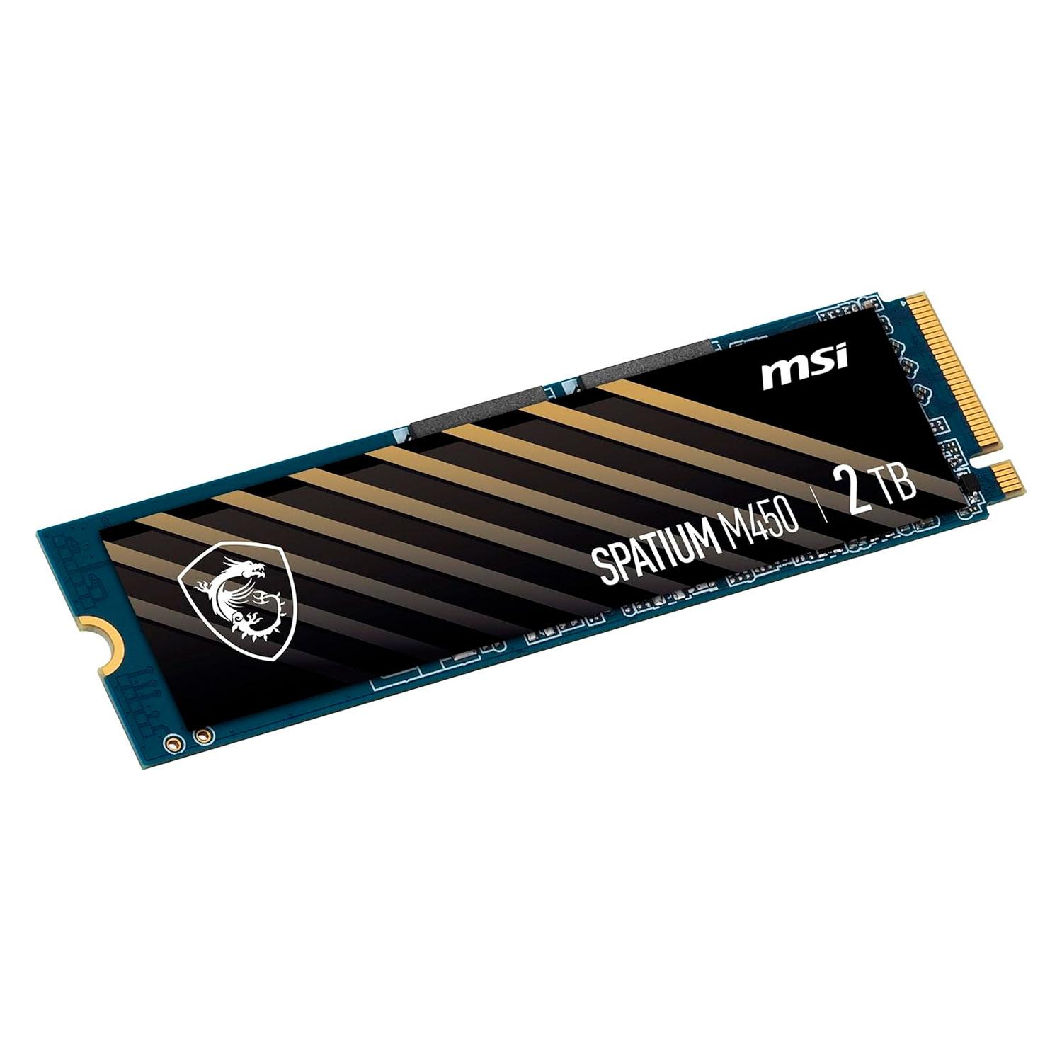 Alternative view of Ssd M.2 Msi Spatium M450 2tb Nvme Pcie Gen 4
