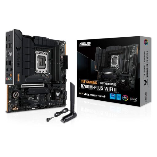 Asus Tuf Gaming B760m Plus Wifi Ii Con Zócalo Lga 1700, Chipset Intel B760, Ddr5, Micro Atx