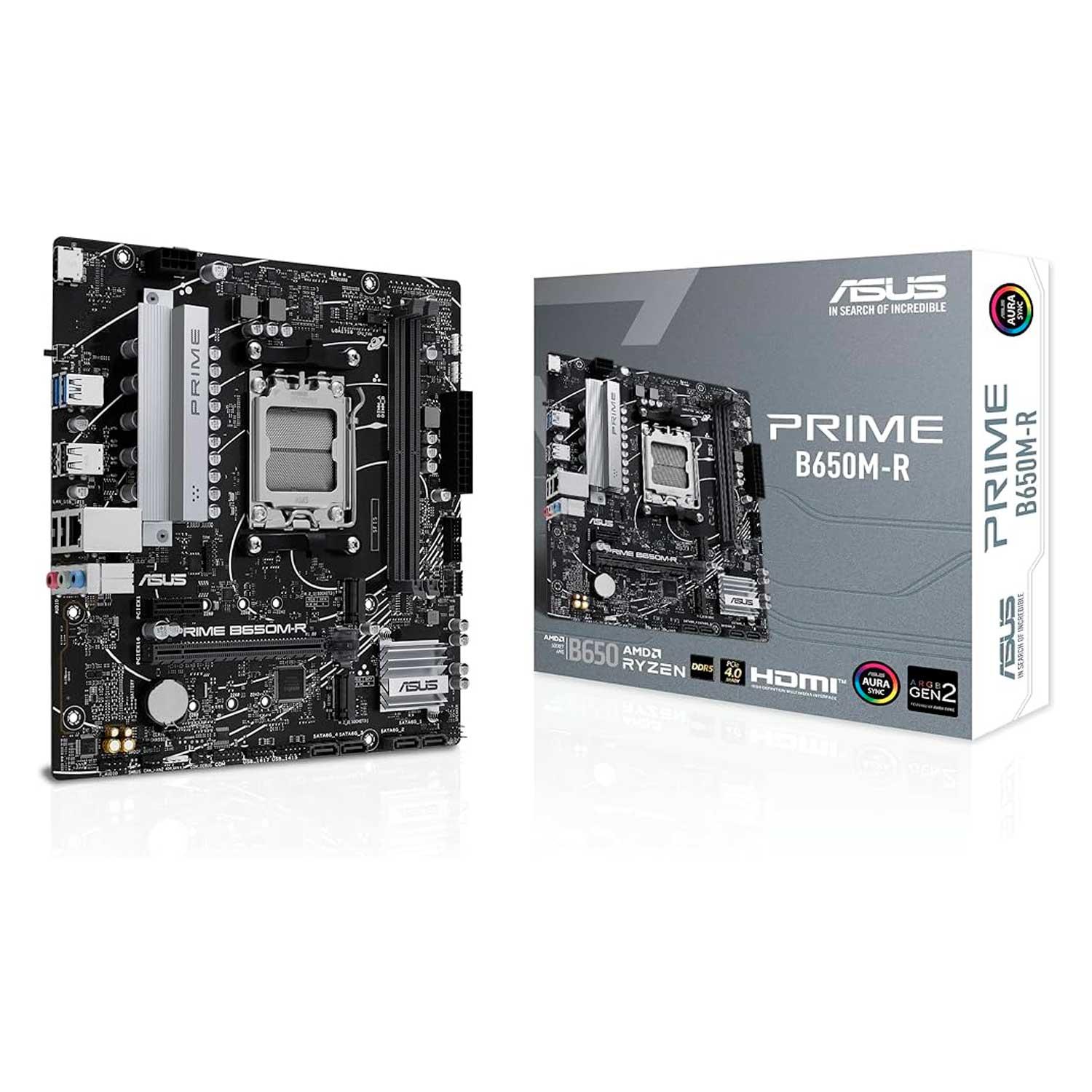 Asus Prime B650m-r Socket Am5 Chipset Amd B650 Ddr5 Micro Atx
