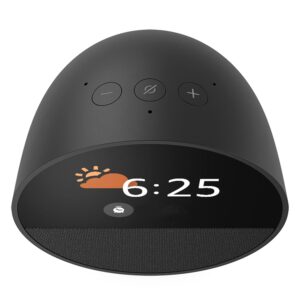 Smartwatch Despertador Inteligente Amazon Echo Spot 2024 Con Alexa, Color Negro - Imagen 3
