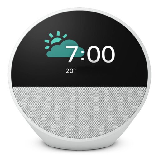 Alternative view of Smartwatch Despertador Inteligente Amazon Echo Spot 2024 Con Alexa, Color Blanco