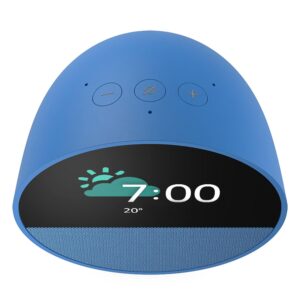 Smartwatch Despertador Inteligente Amazon Echo Spot 2024 Con Alexa, Color Azul - Imagen 3
