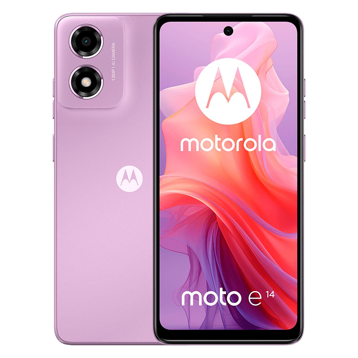 Smartphone Motorola Moto E14 Xt-2421-12 64gb 2gb Ram Dual Sim Pantalla 6.56" - Lavanda