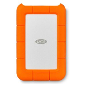 Disco Duro Externo Portátil Seagate Lacie Rugged De 1 Tb Y 2,5" Con Puerto Usb-c - Stfr1000800