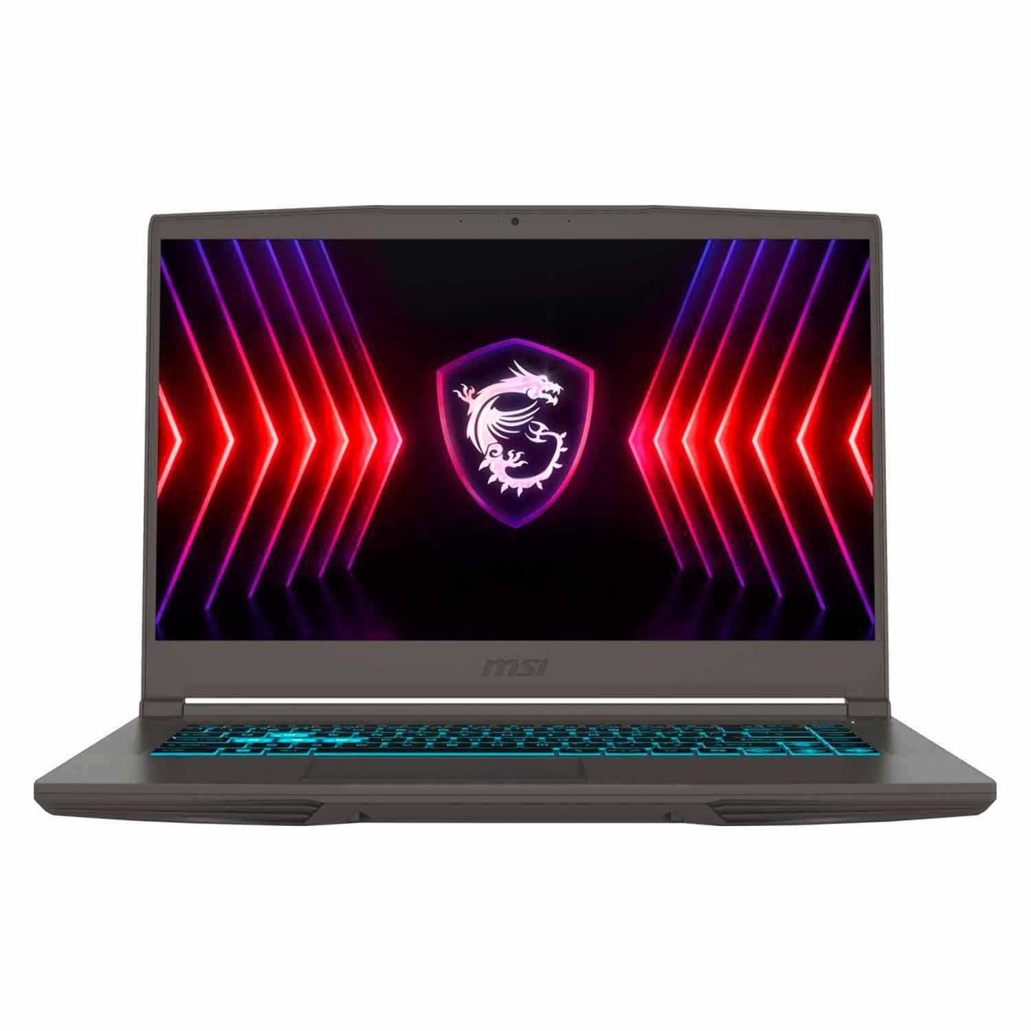 Notebook Para Juegos Msi Thin 15 B13ve-1451 De 15,6" Intel Core I5 13420h, Ssd De 512 Gb, 16 Gb De Ram, Nvidia Geforce Rtx4050 De 6 Gb, Color Gris