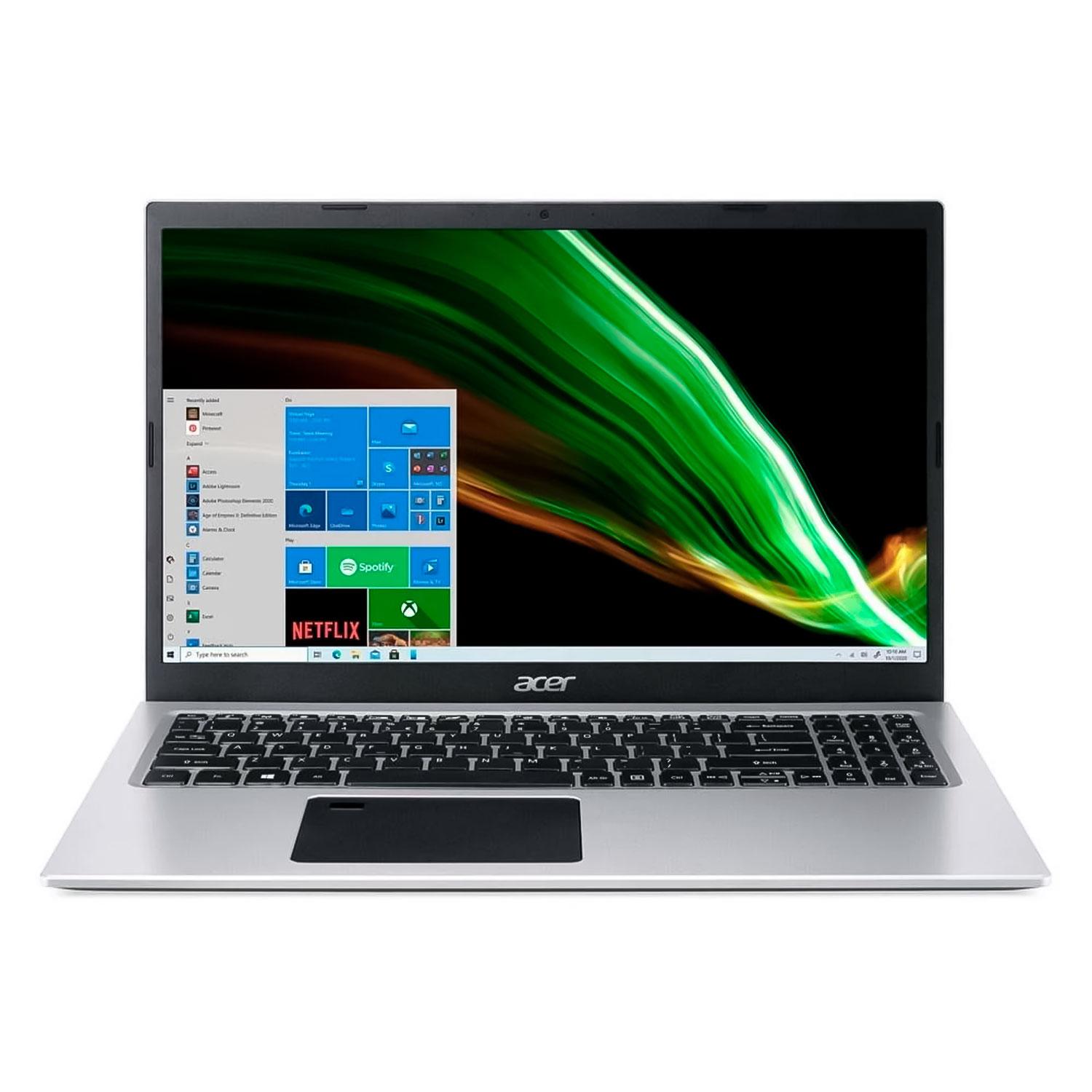 Notebook Acer Aspire 3 A315-58-7138 De 15,6" Con Intel Core I7-1165g7, Ssd De 512 Gb, 16 Gb De Ram, Color Plateado