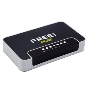 Receptor De Iptv Para Android Freei Play Wifi Hd - Negro Y Gris - Imagen 2