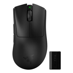 Mouse Inalámbrico Para Juegos Razer Deathadder V3 Pro+ Adaptador Hyperpolling