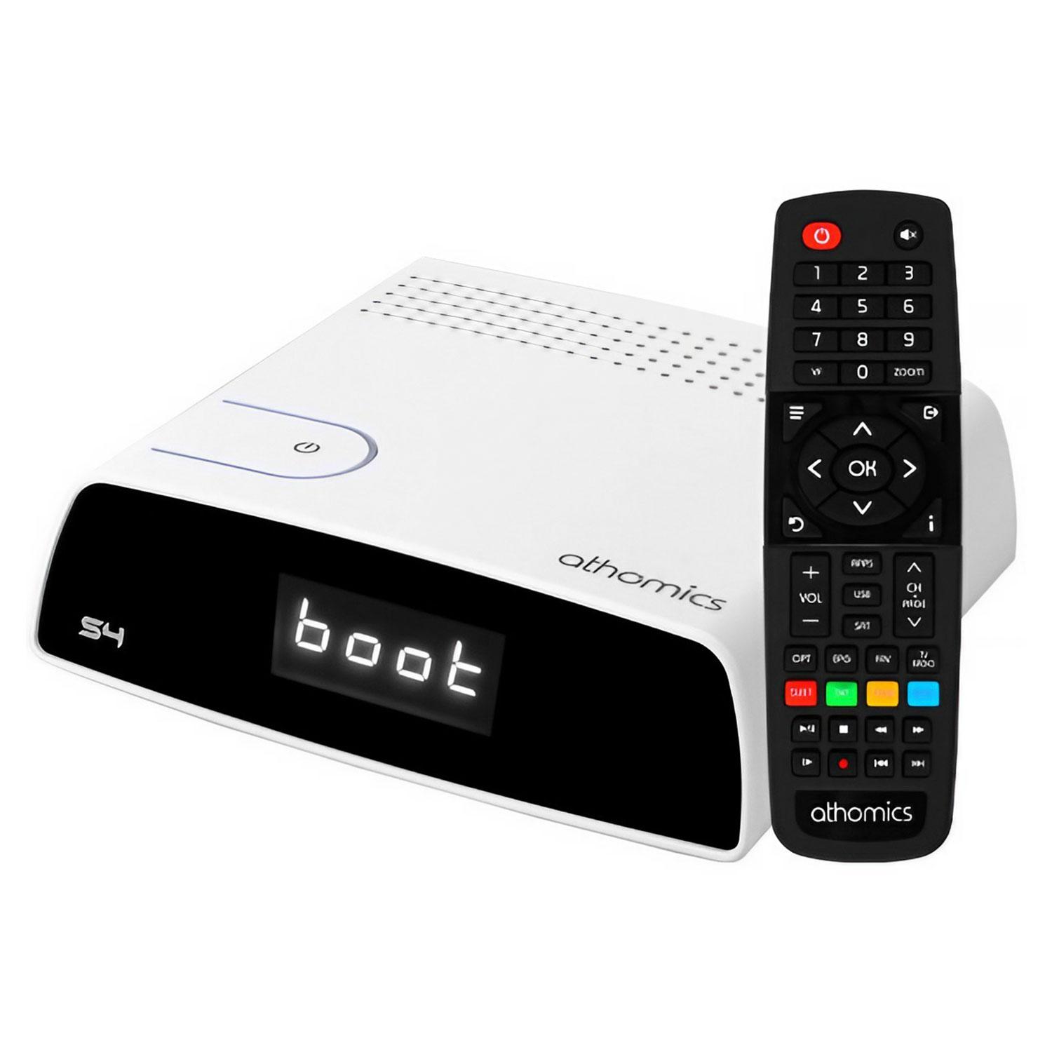 Receptor Wifi Athomics S4 Full Hd - Blanco
