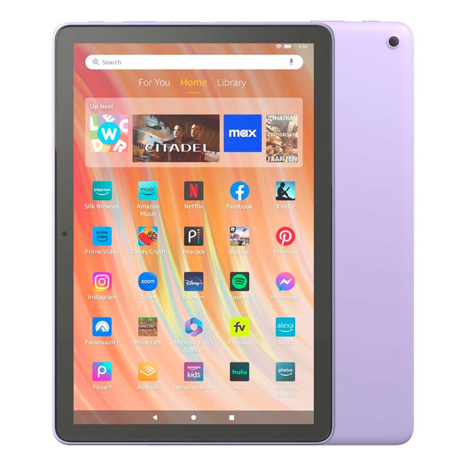 Tablet Amazon Fire Hd 10 Con Pantalla De 10" Y 64 Gb, Color Lila