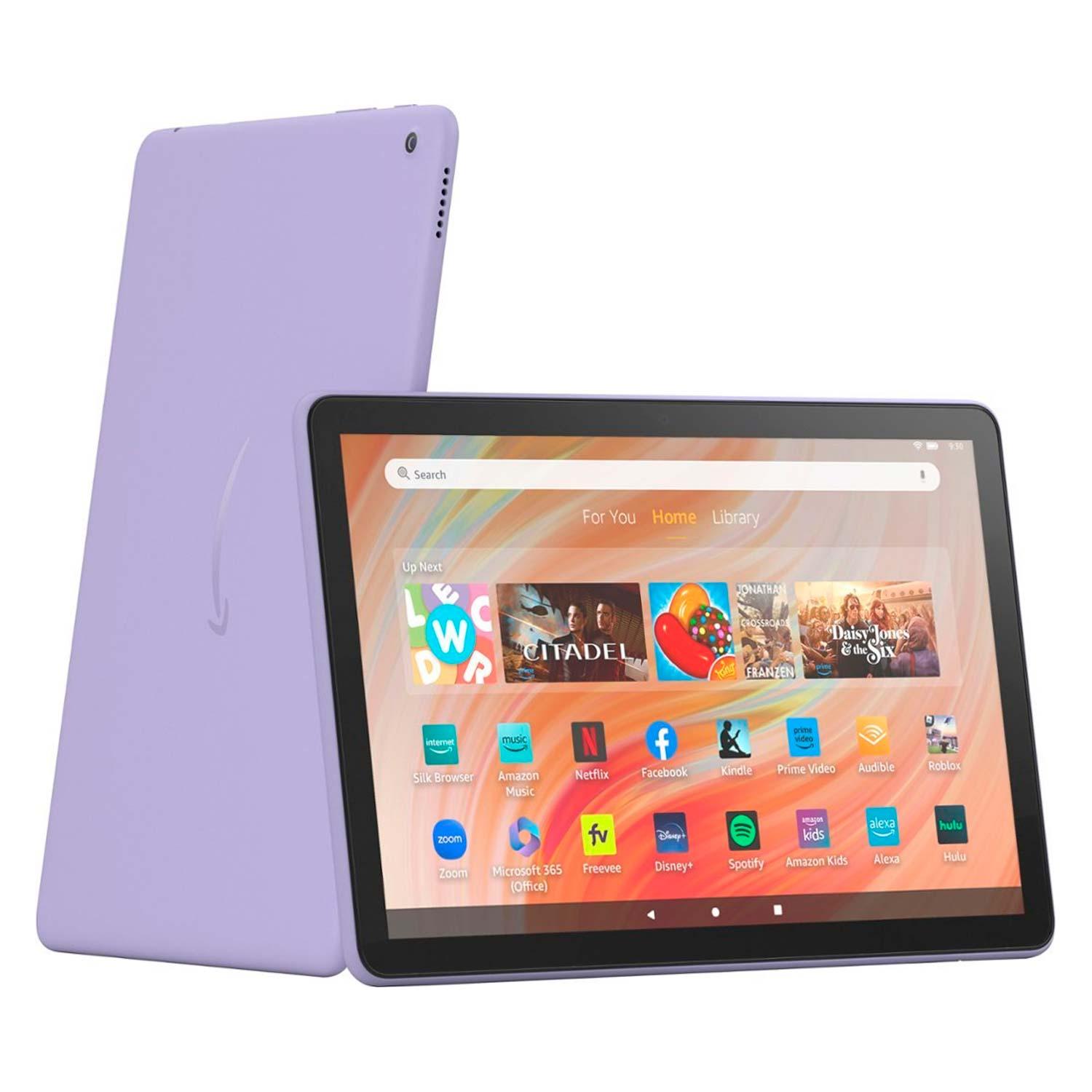 Tablet Amazon Fire Hd 10 Con Pantalla De 10" Y 64 Gb, Color Lila - Imagen 4