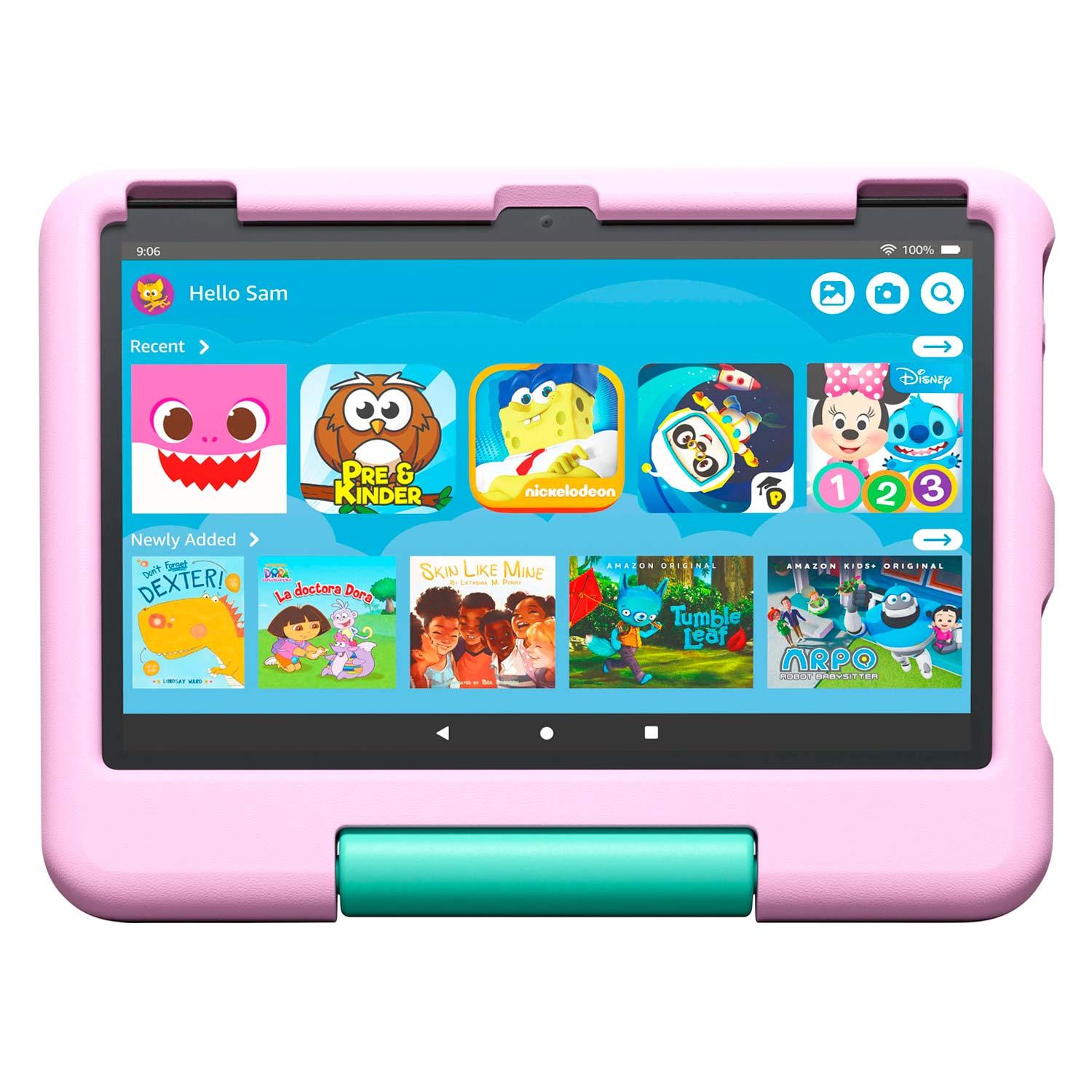 Tableta Para Niños Amazon Fire Hd 10 De 11.ª Generación Con Pantalla De 10 Pulgadas Y 32 Gb, Color Rosa