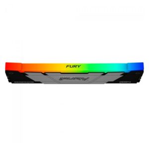 Memoria Ram Kingston Fury Renegade Rgb De 8 Gb Ddr4 A 3600 Mhz - Negro Kf436c16rb2a/8 - Imagen 3