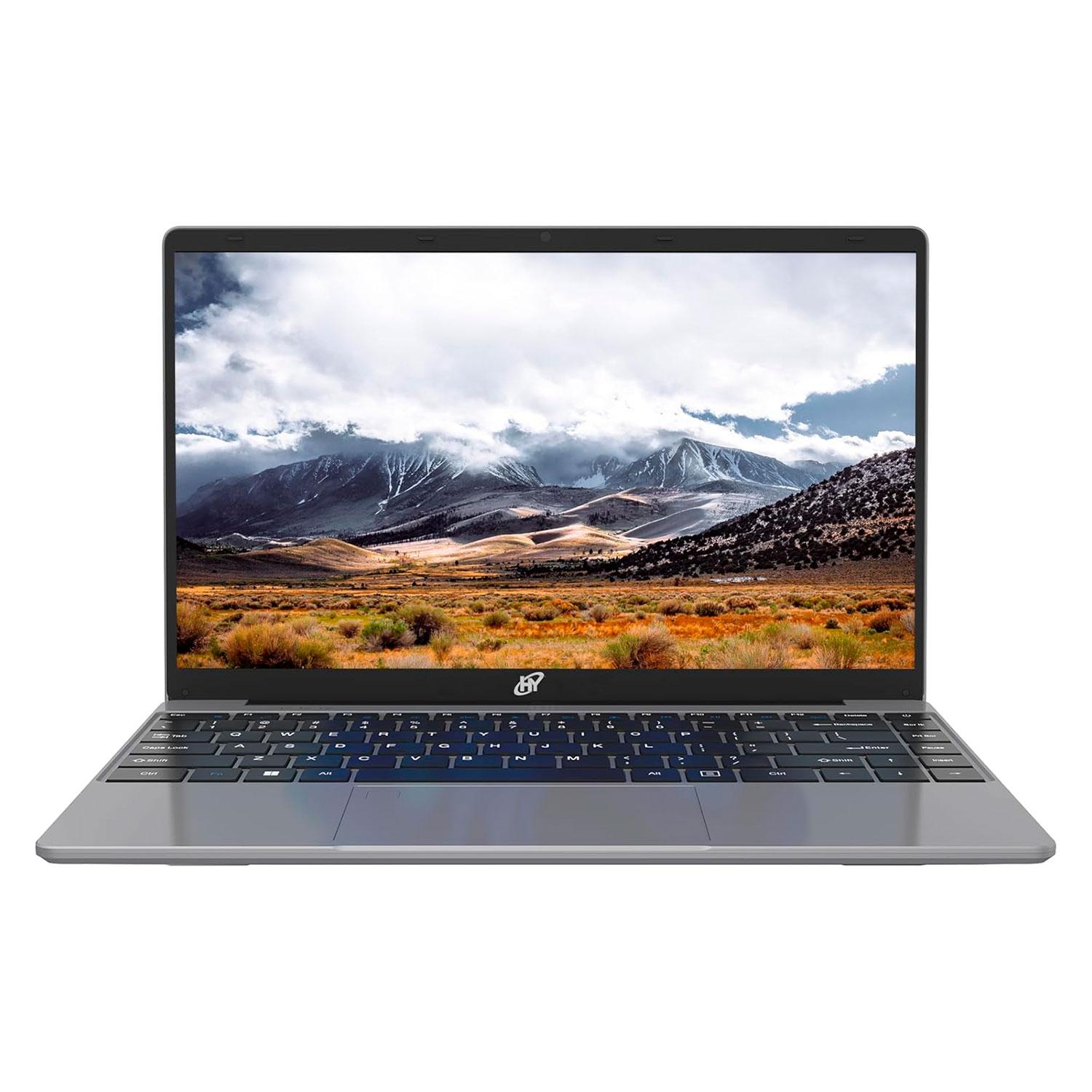 Notebook Hyundai Ht14ccic46egh De 14,1" Con Procesador Intel Celeron N4020, 128 Gb Emmc Y 4 Gb De Ram, Color Gris
