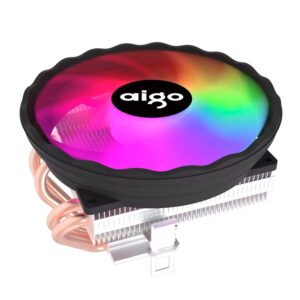 Disipador De Calor Para Cpu Aigo Ice400x Rgb, Color Negro - Imagen 2