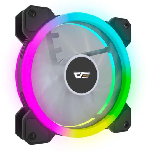 Fan Para Caja Aigo Dasrflash Dr12 Rgb, Color Negro