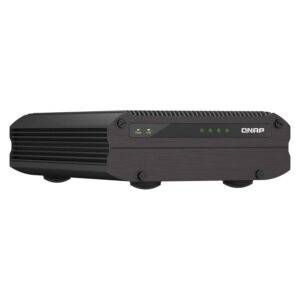Qnap Ts-i410x-8g-us Servidor De Almacenamiento Nas Intel Atom X6425e De 4 Bahías - Negro - Imagen 2