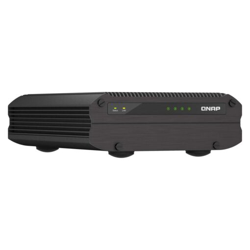 Alternative view of Qnap Ts-i410x-8g-us Servidor De Almacenamiento Nas Intel Atom X6425e De 4 Bahías - Negro