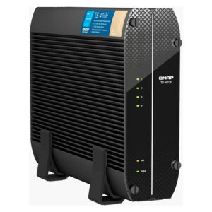 Servidor De Almacenamiento Nas De 4 Bahías Intel Celeron J6412 De Qnap Ts-410e-8g-us, Color Negro - Imagen 3