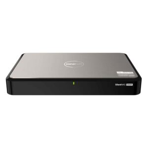 Servidor De Almacenamiento Nas De 2 Bahías Intel Celeron N5105 De Qnap Hs-264-8g-us, Color Negro