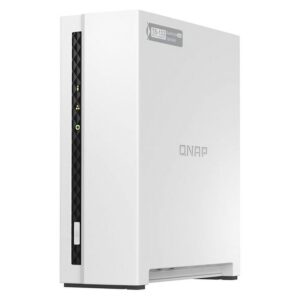 Servidor De Almacenamiento Nas De 1 Bahía Con 4 Núcleos Arm Cortex A55 De Qnap Ts-133-us, Color Blanco - Imagen 3