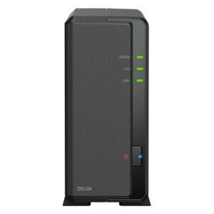 Server De Almacenamiento Nas Synology Diskstation Ds124 Realtek Rtd1619b - Negro - Imagen 2