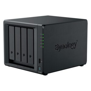 Servidor Nas De 4 Bahías Synology Diskstation Ds423+ Ddr4 Intel Celeron J4125, Color Negro - Imagen 4