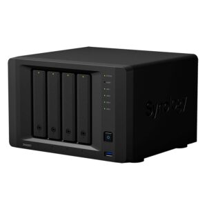 Server Nas Synology Deep Learning Nvr Dva3221 Ddr4 Intel Atom C3538 De 4 Bahías, Color Negro - Imagen 2
