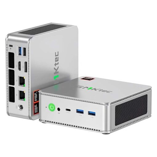 Alternative view of Mini Pc Gmktec Nucbox K8 Amd Ryzen 7 8845hs Ssd De 1 Tb Y 32 Gb De Ram - Plateado